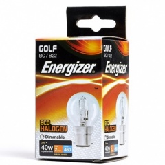 Energizer BC Golf (40W) 28W Clear B22