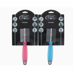 Pets Grooming Comb Double Sided - Asstd. Col.