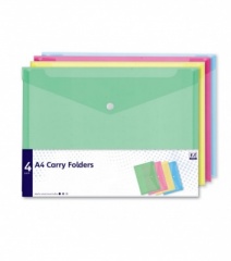 A4 Carry Folders Pk4