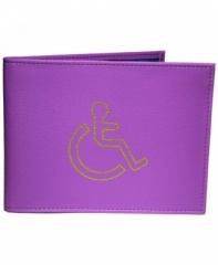 Grained PU Disabled Badge Holder (GHS1498)