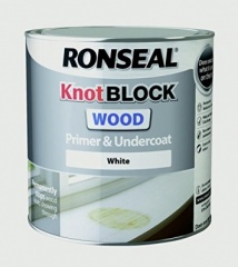 Ronseal Knot Block Primer & Undercoat White 250ml