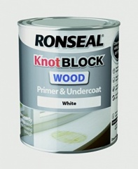 Ronseal Knot Block Primer & Undercoat White 750ml