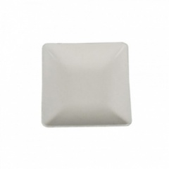 50 Fingerfood  - Bowls, Sugar Cane ''Pure'' Square 6.5x6.5cm White