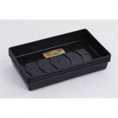 Eden Pack of 3 seed trays  Black
