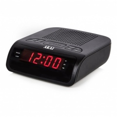 Akai PLL AM/FM Alarm Clock Radio With 0.6 Inch LED Display