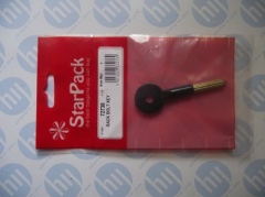 Star Pack RACK BOLT KEY TO FIT STANDARD DOOR UP TO 45mm(72738)