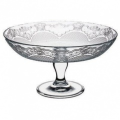Pasabahce Lacy Footed Round Service Bowl 30 Cm