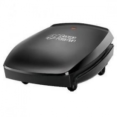 George Foreman 4-Portion Family Grill  - Black