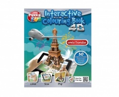Pukka Fun Interactive Colouring Book World Traveller