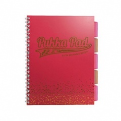 **** Pukka A5 Blush Project Book Coral