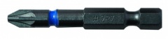 C.K 50 mm PZ2 Steel Impact Screwdriver Bit - Blue (Pack of 3)