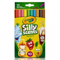 Crayola 10 Scented Slim Markers