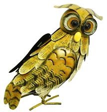 Kreation Kraft Owl Garden Ornament 84002