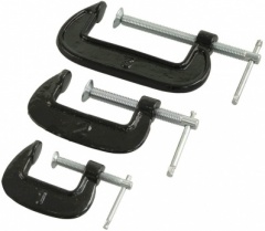 Rolson 14189 G-Clamp Set - 3 Pieces 14189