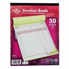 Pukka-Pads Invoice Book (DU8142) - SINGLE PRICE
