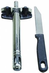 DELUXE (S.S.) GAS LIGHTER WITH KNIFE SET