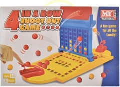 4-In-A-Row Shoot Out Game In Colour Box ''M.Y''