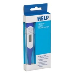 Manicare Help - Digital Flexisoft Thermometer. Waterproof and response time of 10 seconds