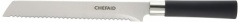 Chef Aid 8 Inch bread Knife with soft grip handle