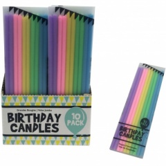 Birthday Candle 10pcs Mix 5 Co