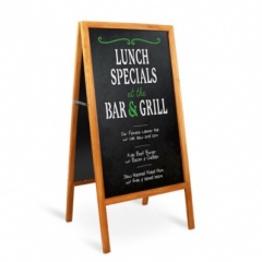 Chalkboard Sign W/stand 3pc