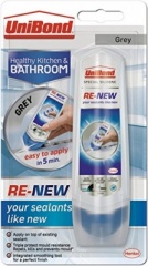 ****Unibond Renew Special Silicon Grey 100ml For Kitchen and Bathroom