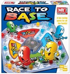 Race To Base Game In Colour Box ''M.Y''