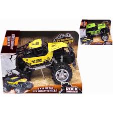 4 X 4 Metal Off Road Vehicle (2 Asst) In Open Touch Box