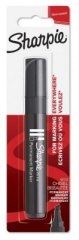Sharpie W10 Permanent Marker, Chisel Tip - Black