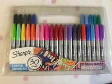 Sharpie Permanent Markers, Fine Tip - Assorted Metallic Colours - Pack of 6