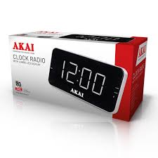 Akai PLL AM/FM Alarm Clock Radio