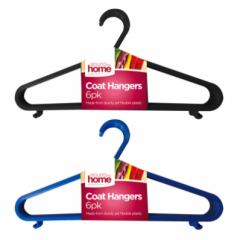 Assorted Coat Hangers 6pk