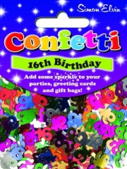 Simon Elvin 16th Birthday Confetti