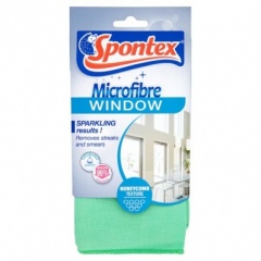 XXXX Spontex Microfibre Window 1pk