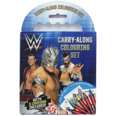 WWE Carry Along Colouring Set