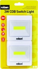 Rolson Tools Ltd 2pc Push on/off Switch Light Set 61542