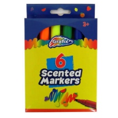 6PK Scented Markers