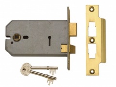 3 Lever Mortice Lock  (Y2077-SC-5.00)