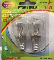 Powerplus 15w Pygmy Bulbs pack of 2 (3038)