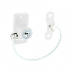 Cable Window Restrictor White