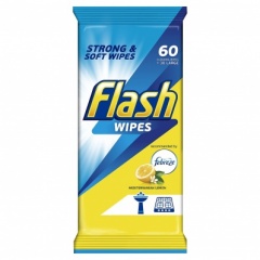 Flash 60s Cleaning Wipes Lemon