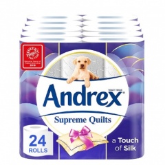Andrex Supreme Quilts  Pk4  PMP 2.25 PK4 X 6