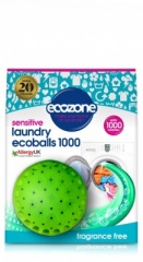 Ecozone Laundry Ecoballs 1000 SENSITIVE FRAGRANCE FREE