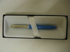 Sheaffer Sentinel Nickel Plate Trim Ballpoint Pen