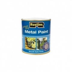 Rustins Metal Paint Silver 250ml