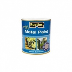 Rustins Metal Paint Silver 500ml