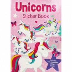 Unicorns sticker book