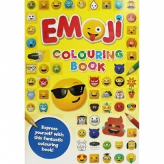 Emoji colouring book (yellow)