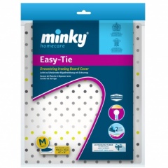 Minky easy tie 110X35 wavy lines