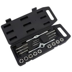 Am-Tech 20pc Metric Tap and Die Set (S1255)